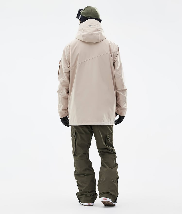 Adept Snowboardoutfit Herr Sand/Olive Green, Image 2 of 2