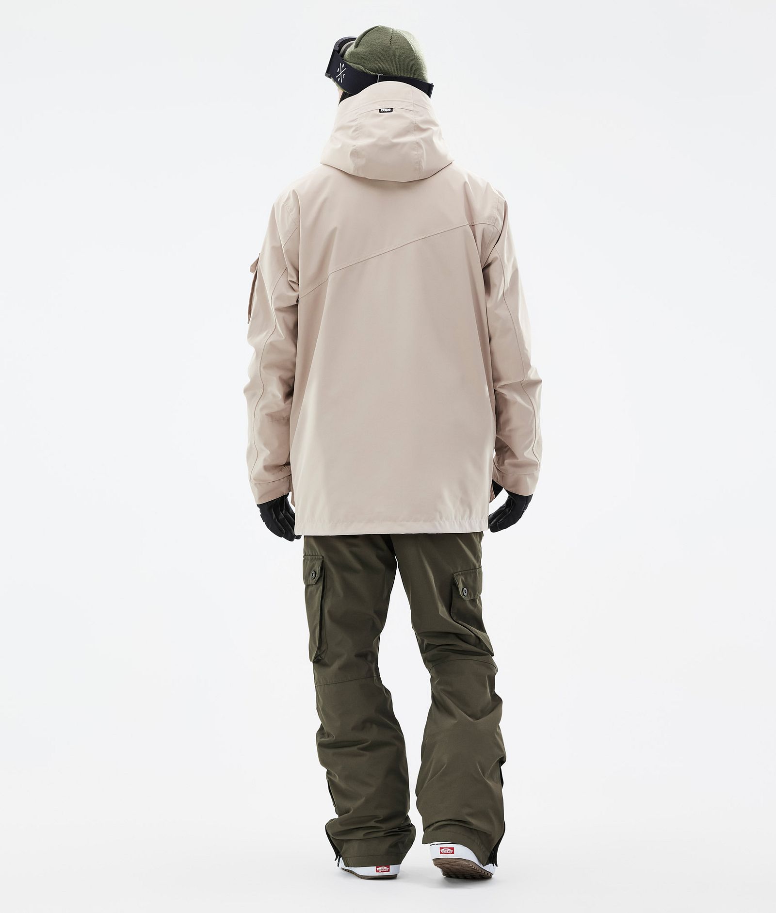 Adept Outfit Snowboardowy Mężczyźni Sand/Olive Green