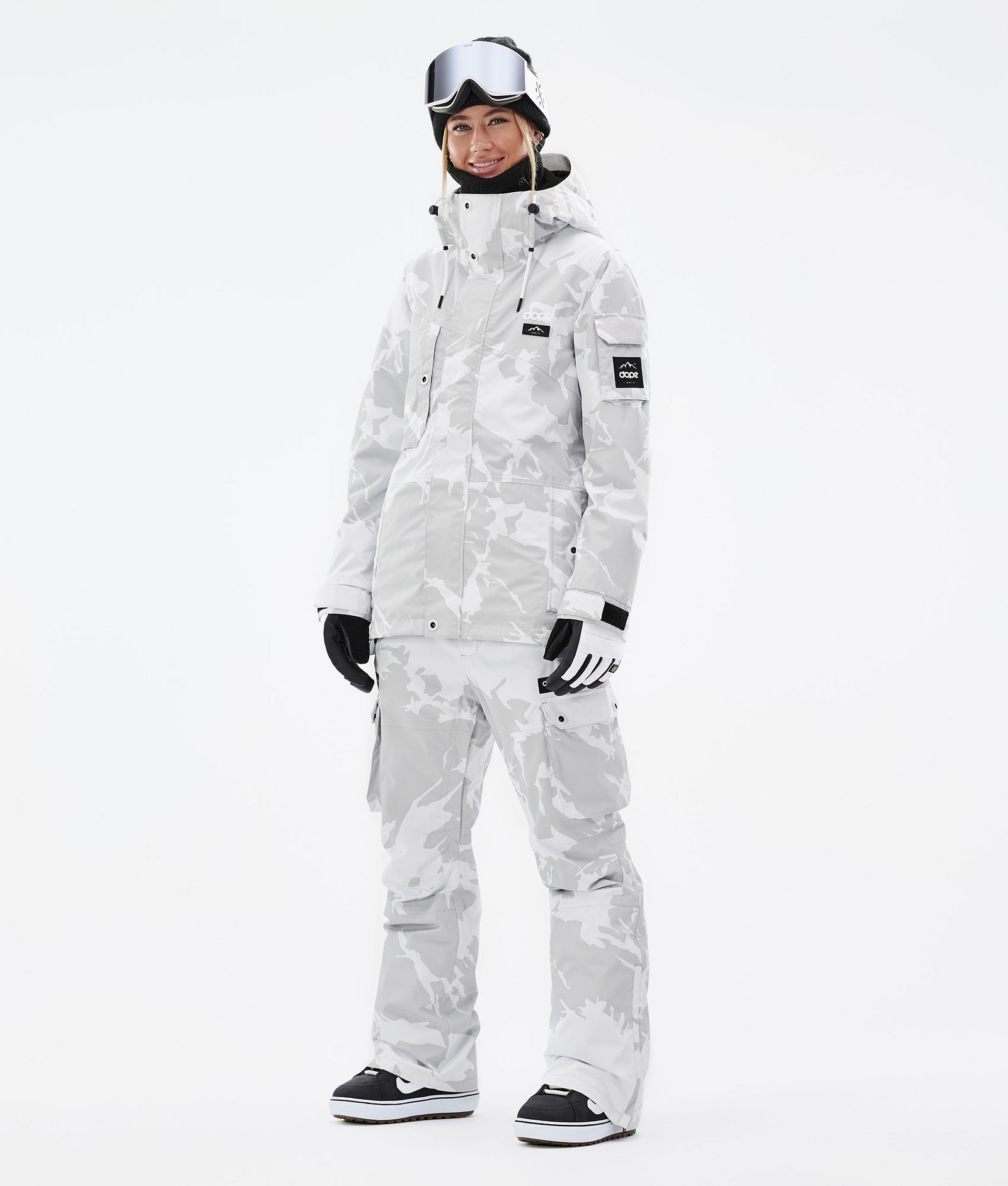 Adept W Outfit Snowboard Donna Grey Camo, Image 1 of 2