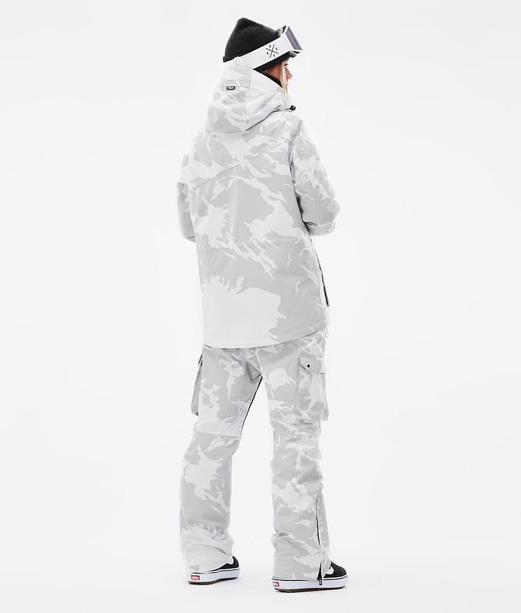 Adept W Snowboard Outfit Dames Grey Camo, Image 2 of 2