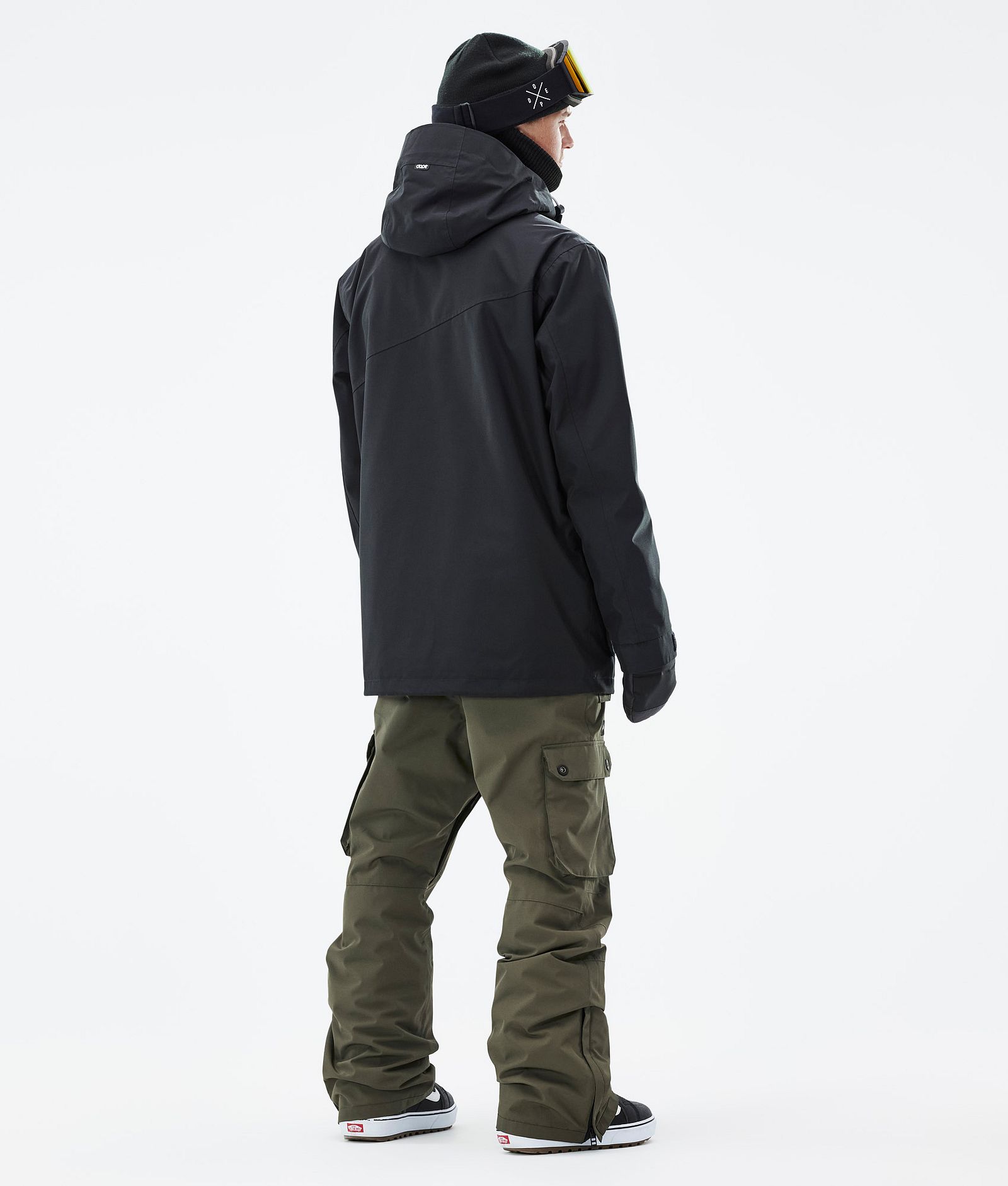 Adept Snowboardový Outfit Pánské Black/Olive Green