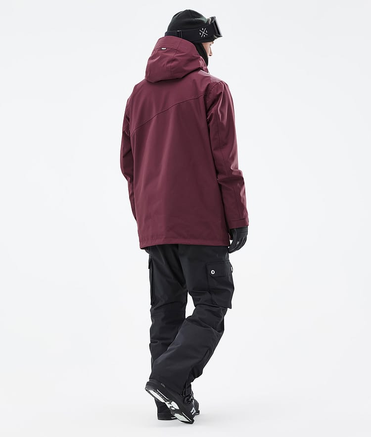 Adept Outfit Ski Homme Burgundy/Black, Image 2 of 2