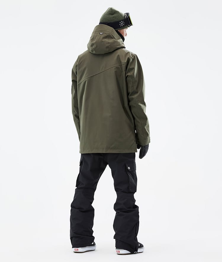 Adept Snowboard Outfit Herren Olive Green/Black