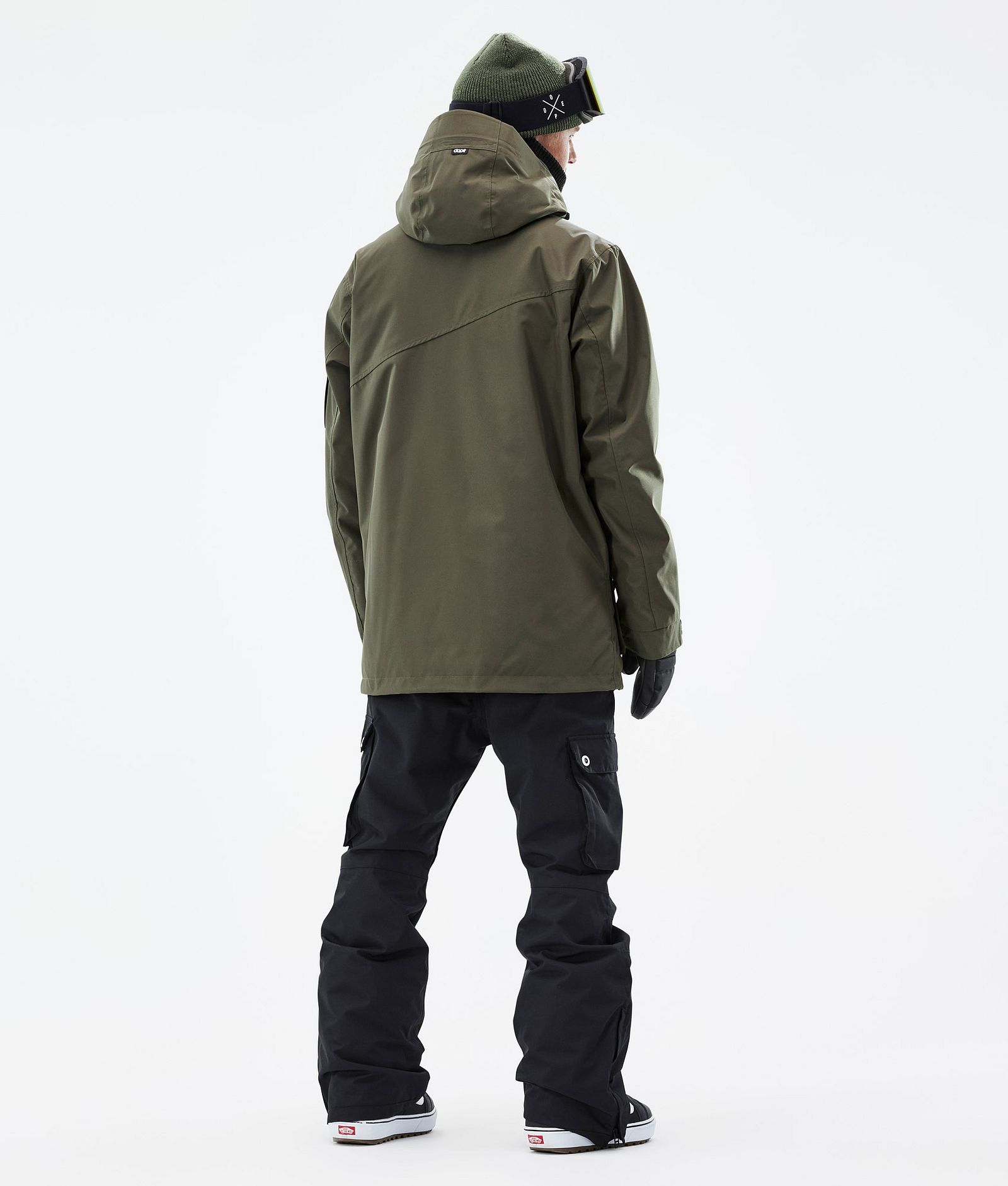 Adept Snowboard Outfit Heren Olive Green/Black