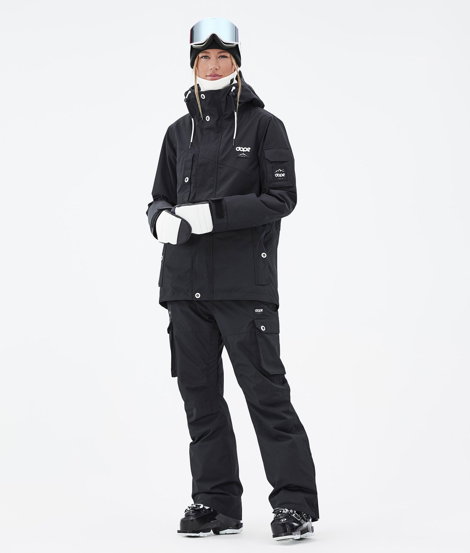 Adept W Ski Outfit Dame Black