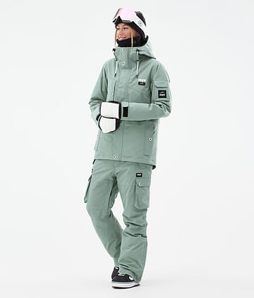 Adept W Snowboard Outfit Women Faded Green