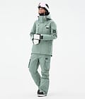Adept W Snowboard Outfit Dames Faded Green