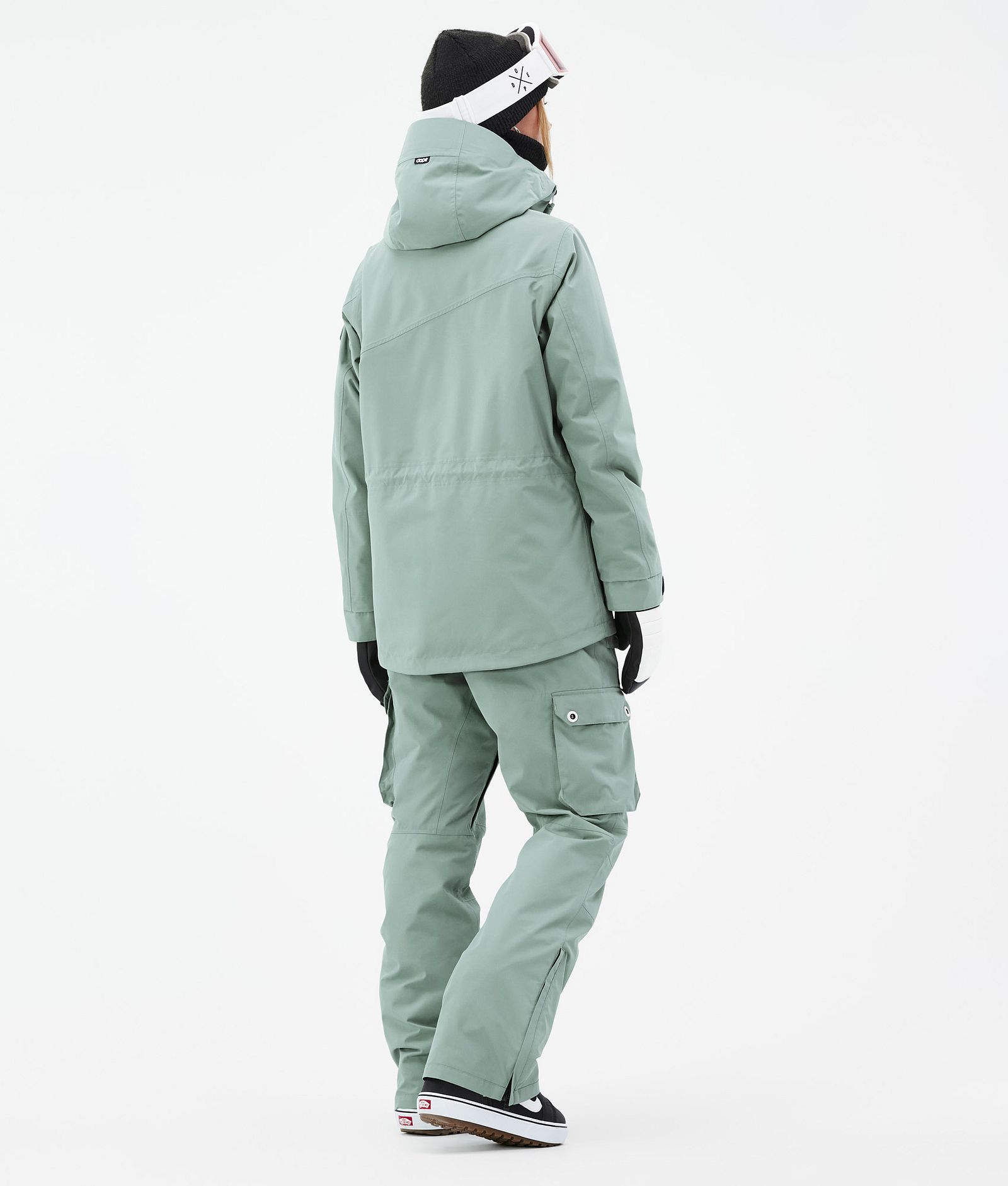 Adept W Snowboard Outfit Damen Faded Green, Image 2 of 2