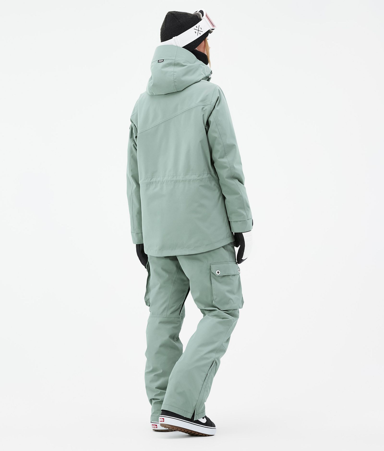 Adept W Outfit Snowboard Donna Faded Green