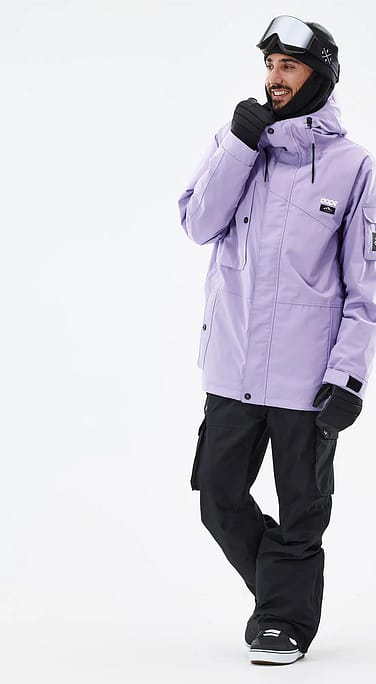 Adept Snowboard Outfit Herren Faded Violet/Blackout