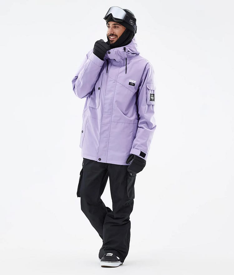 Adept Snowboard Outfit Herren Faded Violet/Blackout