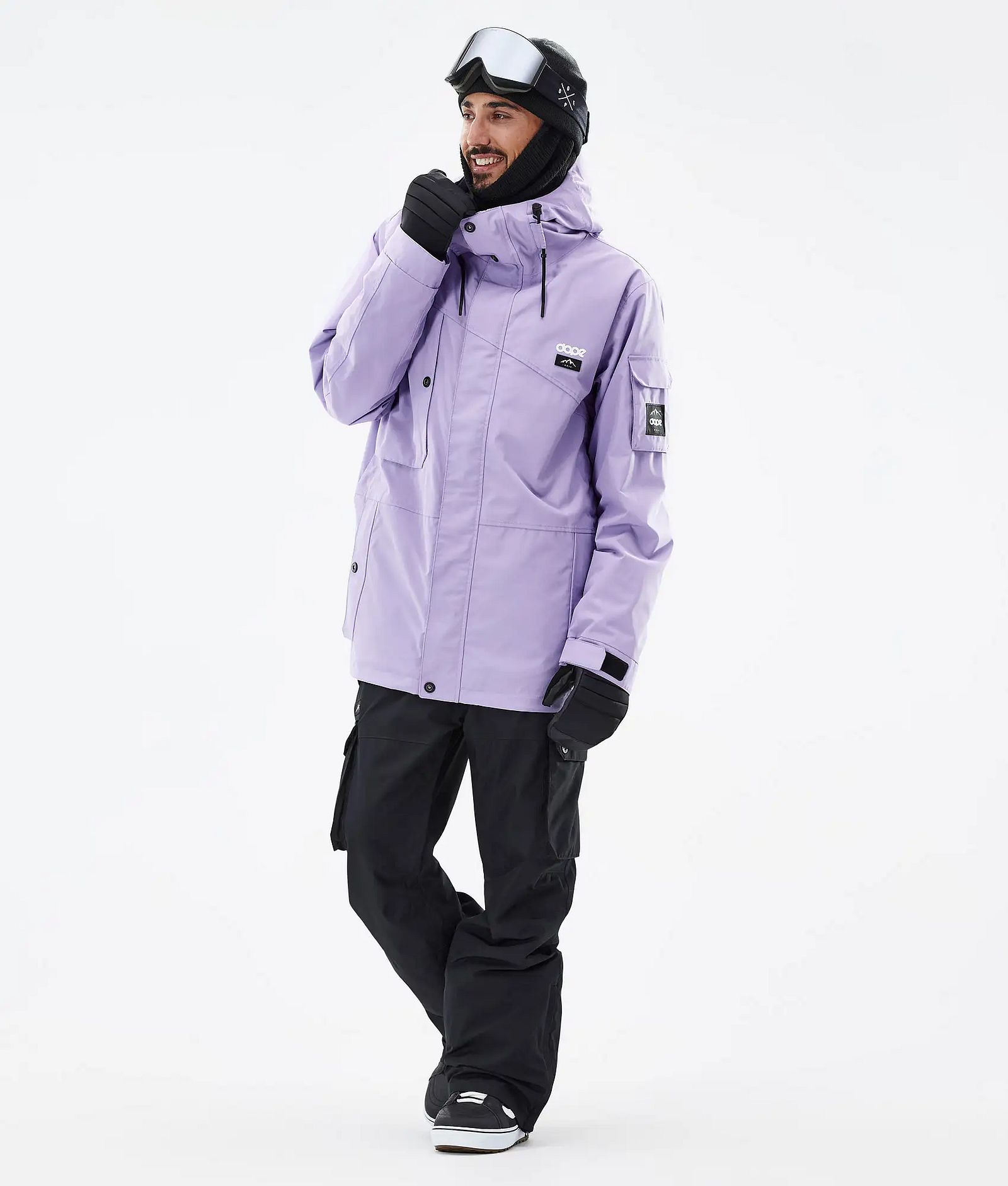 Adept Snowboard Outfit Heren Faded Violet/Blackout