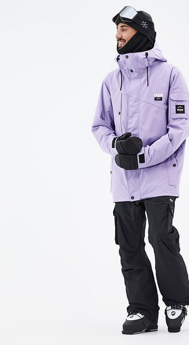 Adept Ski Outfit Herren Faded Violet/Blackout