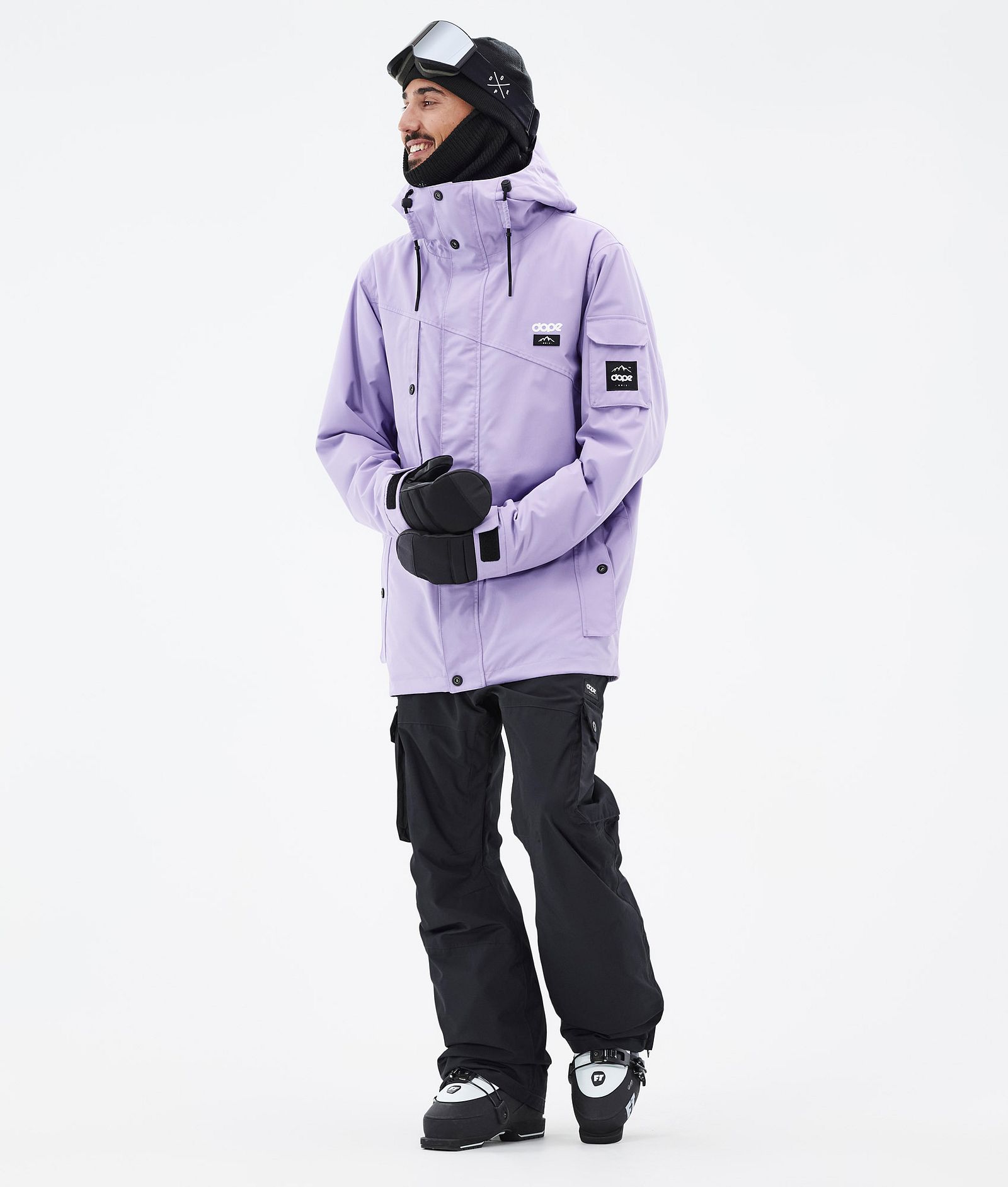 Adept Ski Outfit Herre Faded Violet/Blackout