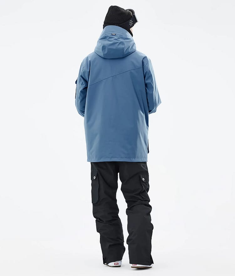 Adept Outfit Snowboardowy Mężczyźni Blue Steel/Black