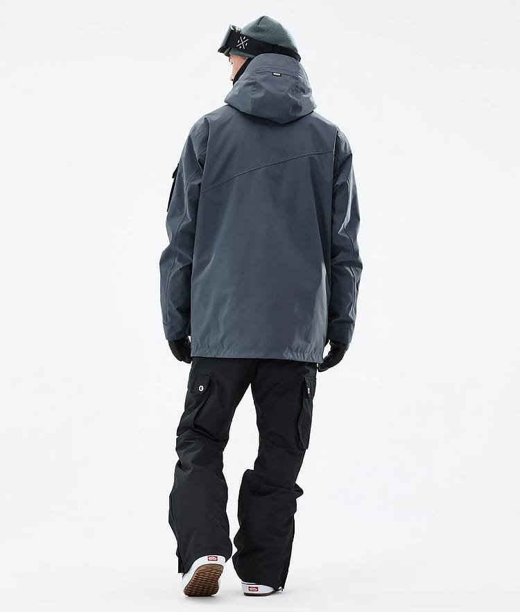 Adept スノーボードウェアセット メンズ Metal Blue/Black, Image 2 of 2