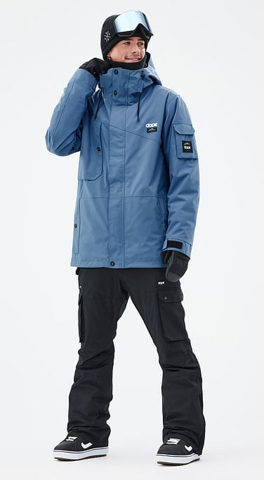 Adept Snowboard Outfit Herre Blue Steel/Blackout