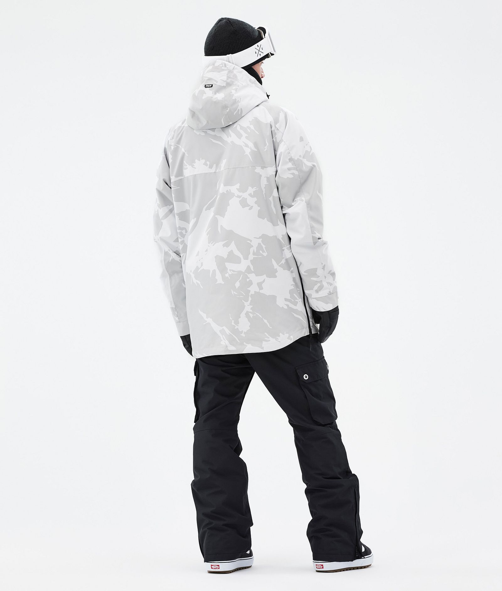 Akin Snowboardoutfit Herr Grey Camo/Black