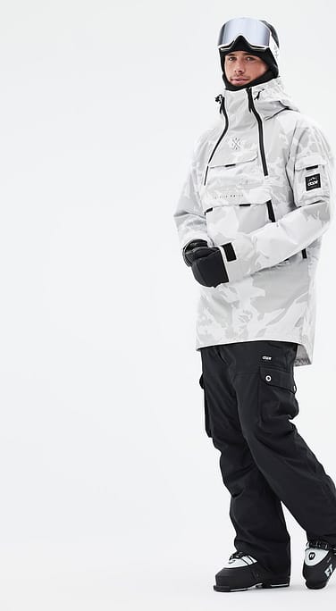 Akin Ski Outfit Heren Grey Camo/Black