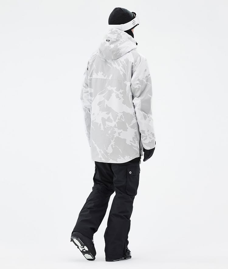 Akin Ski Outfit Men Grey Camo/Black, Image 2 of 2