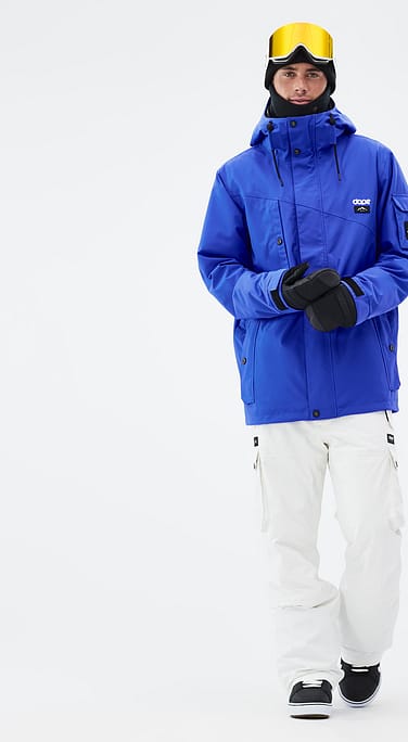 Adept Snowboard Outfit Herre Cobalt Blue/Old White