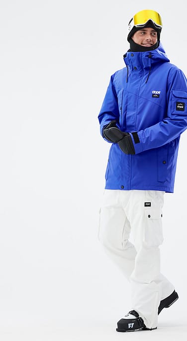 Adept Outfit Narciarski Mężczyźni Cobalt Blue/Old White