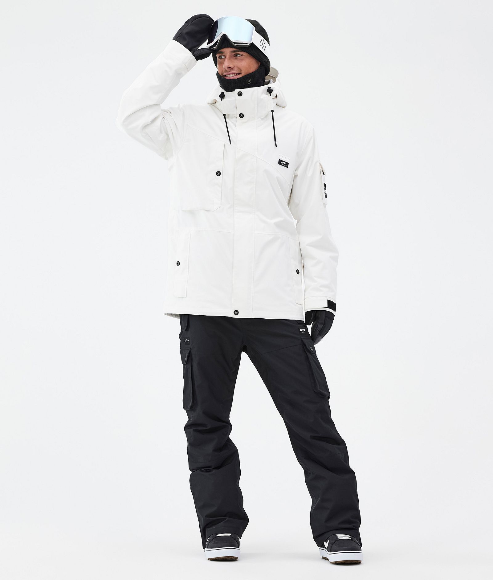 Adept Outfit Snowboard Uomo Old White/Blackout