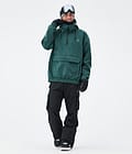 Cyclone Snowboard Outfit Heren Bottle Green/Blackout