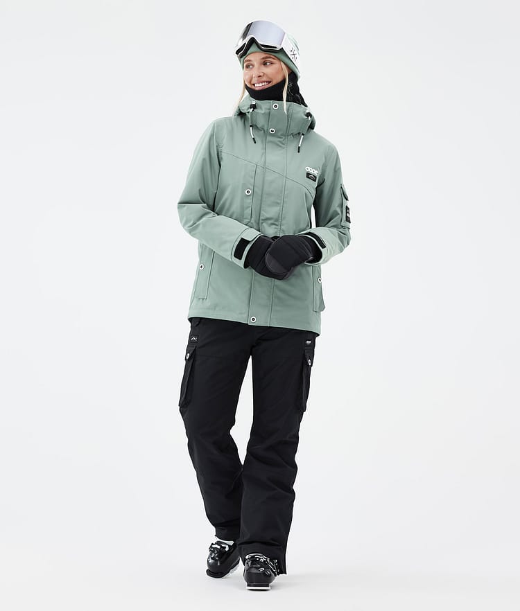 Adept W Ski Outfit Dames Faded Green/Black, Image 1 of 2
