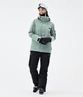 Adept W Ski Outfit Damen Faded Green/Black