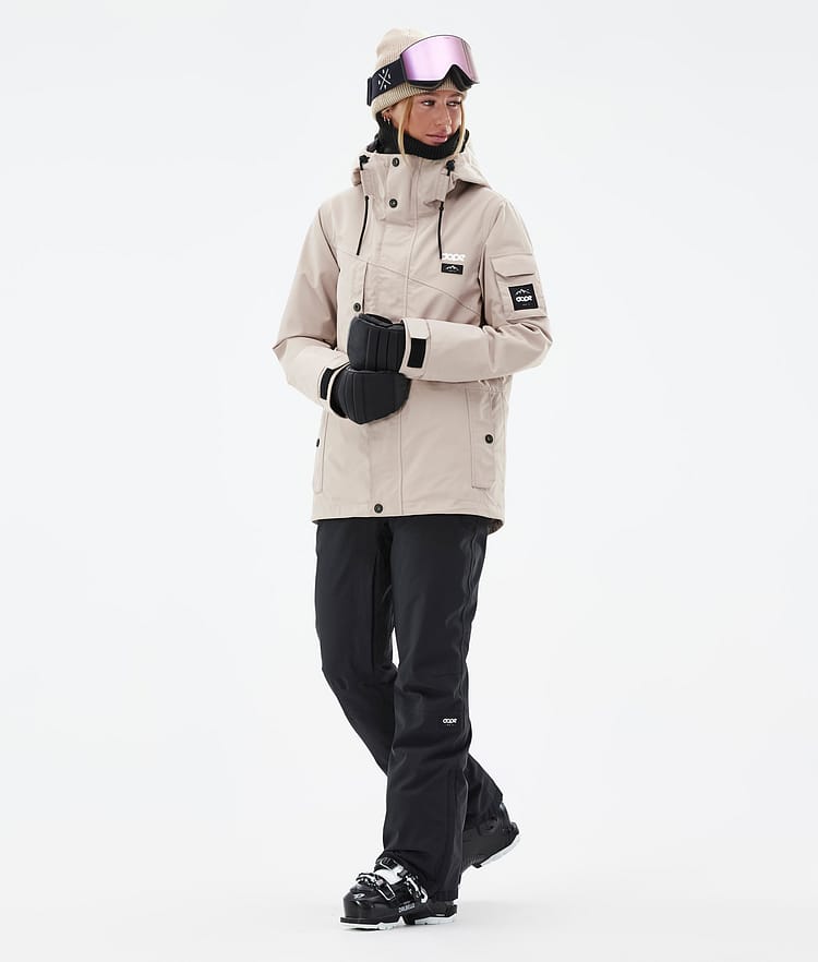 Adept W Ski Outfit Dames Sand/Black, Image 1 of 2