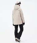 Puffer W Snowboardoutfit Dame Sand/Black, Image 2 of 2