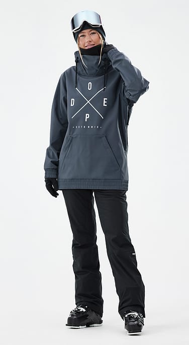 Yeti W Ski Outfit Dames Metal Blue/Black