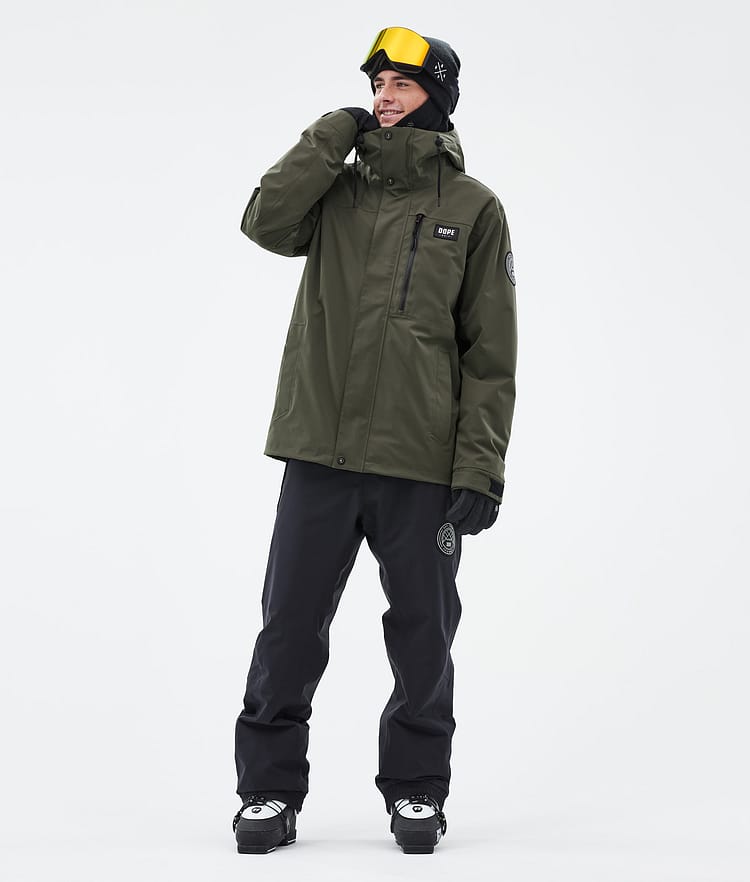 Blizzard Full Zip Ski Outfit Herren Olive Green/Black, Image 1 of 2