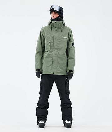 Adept Ski Outfit Uomo Moss Green/Blackout