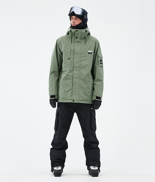 Adept Ski Outfit Moss Green/Blackout