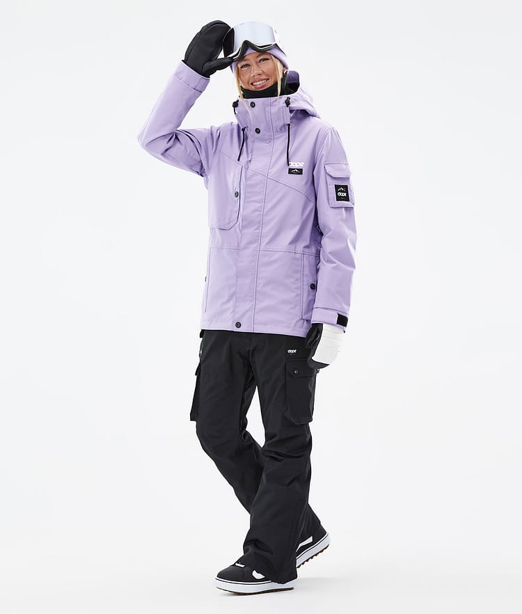 Adept W スノーボードウェアセット レディース Faded Violet/Blackout, Image 1 of 2