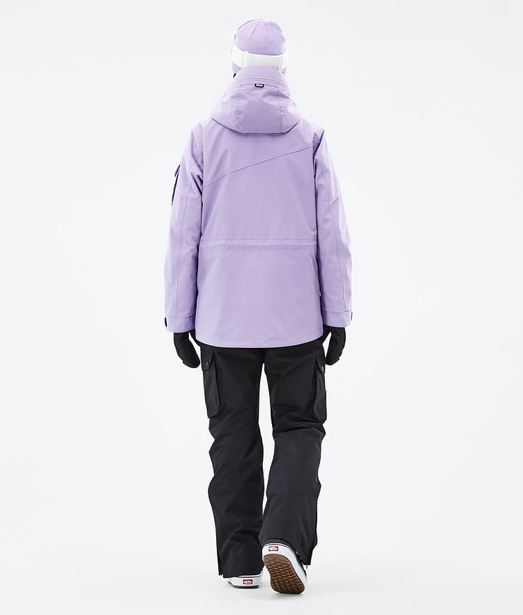 Adept W スノーボードウェアセット レディース Faded Violet/Blackout, Image 2 of 2