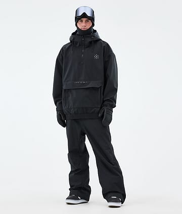 Cyclone Snowboard Outfit Heren Black/Black