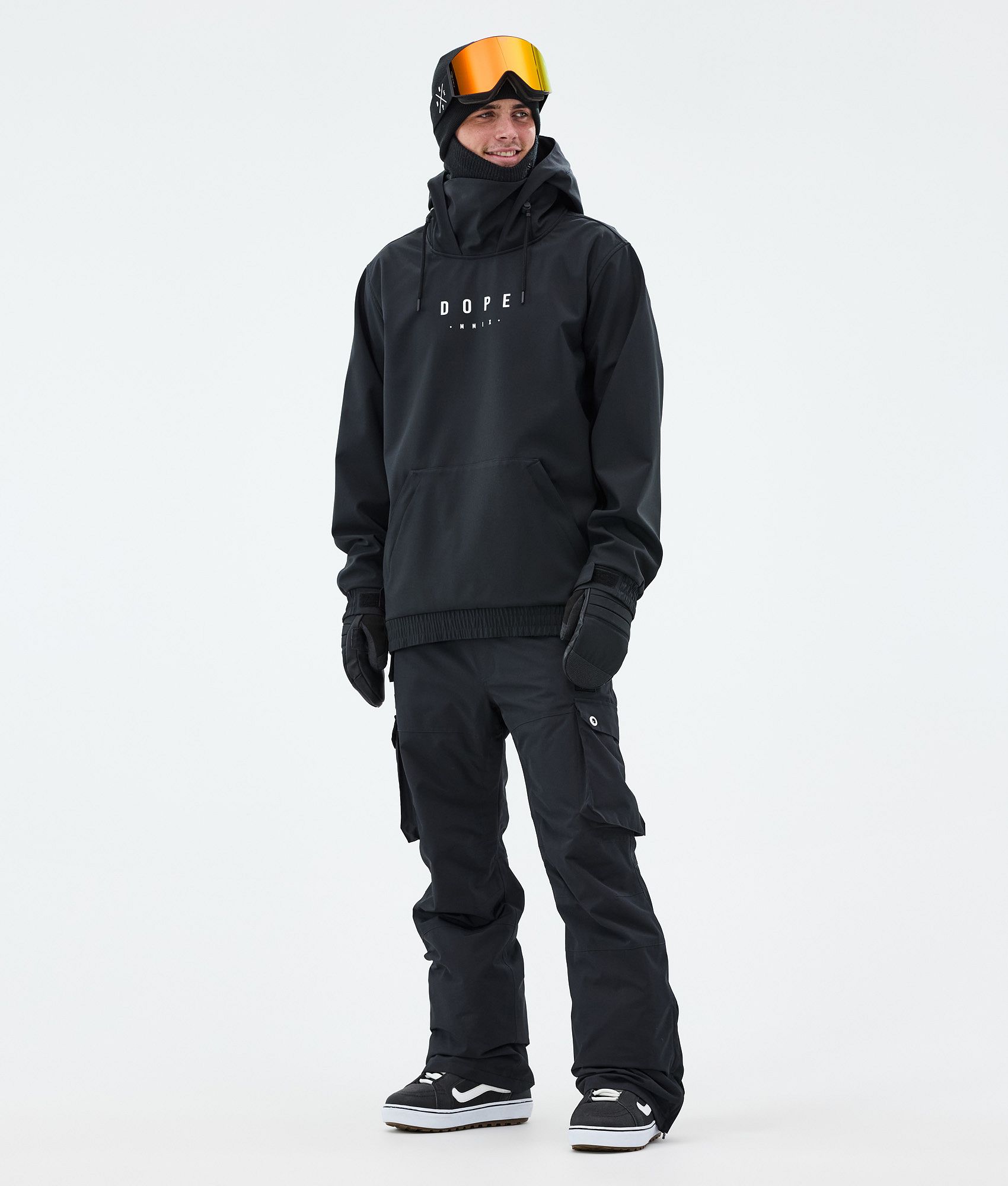 Dope Yeti/Iconic スノーボードウェアセット メンズ Black/Black