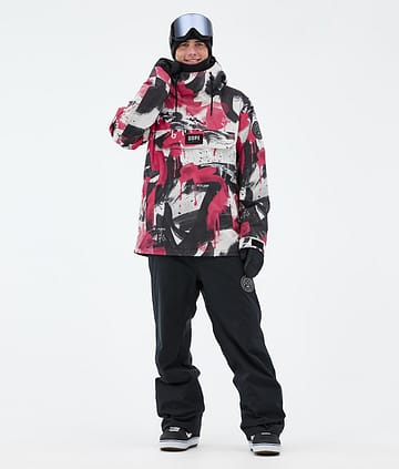 Blizzard Snowboard Outfit Man Doodle/Black