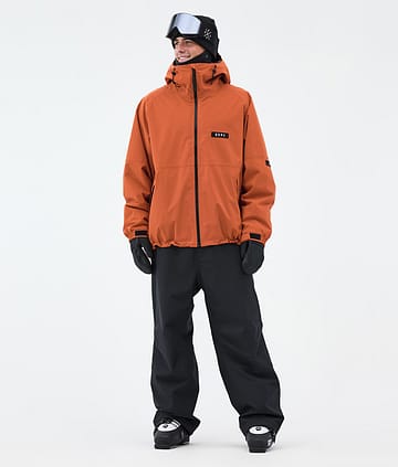 Spartan Ski Outfit Heren Burned Orange/Black