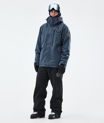 Blizzard Full Zip Ski Outfit Herre Metal Blue/Black