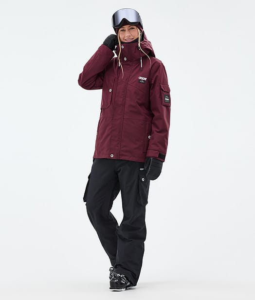 Adept W Outfit Sci Burgundy/Black