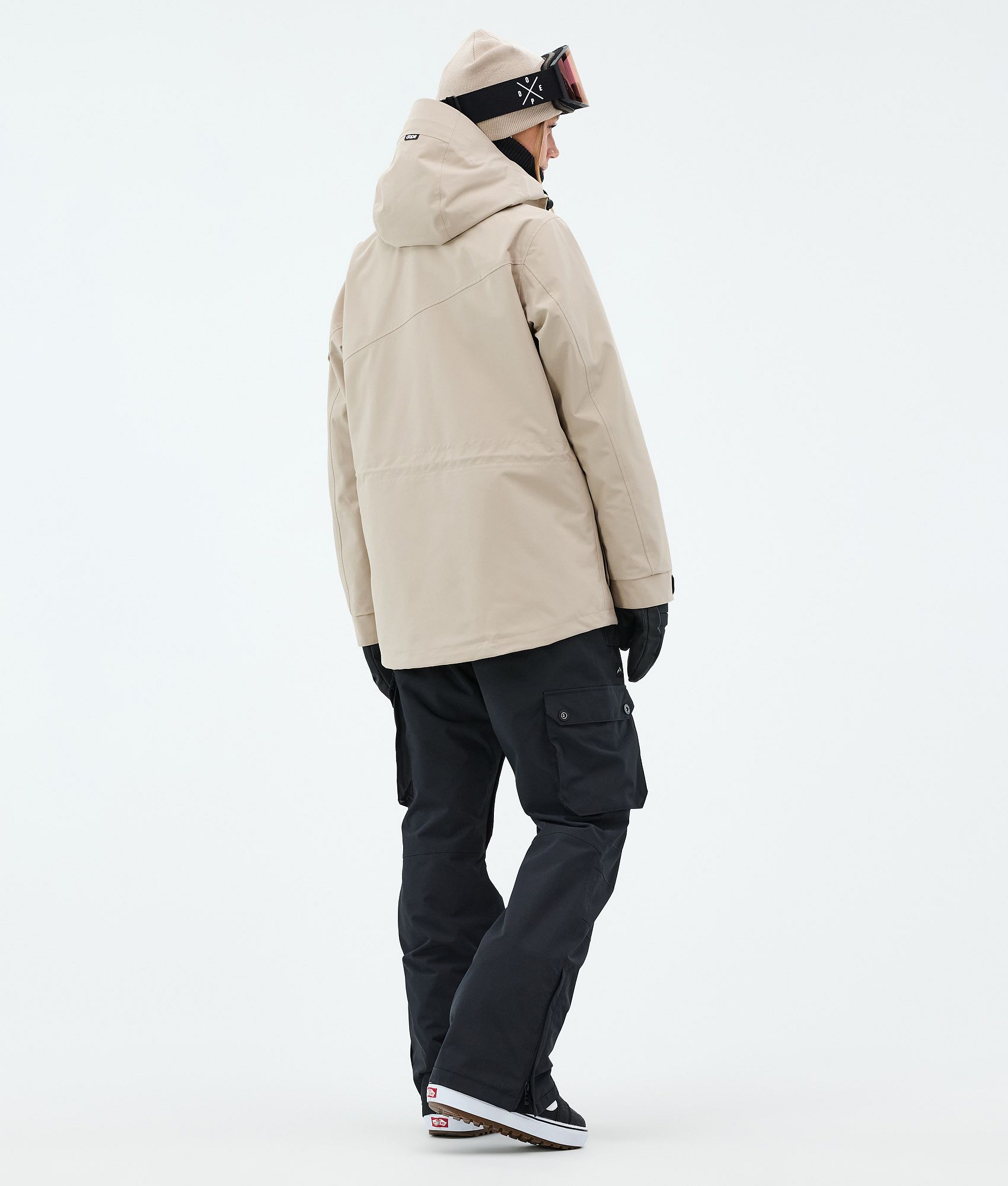 Dope Adept W/Iconic W スノーボードウェアセット レディース Sand