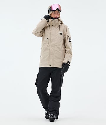 Adept W Ski Outfit Damen Sand/Black