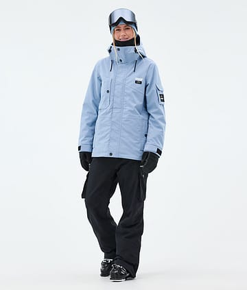 Adept W Ski Outfit Damen Light Blue/Black