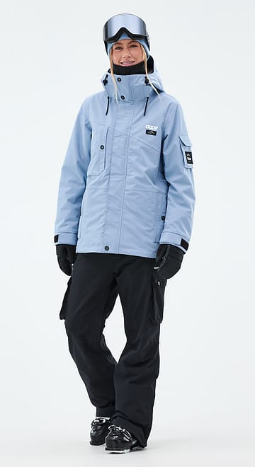 Adept W Ski Outfit Women Light Blue/Black
