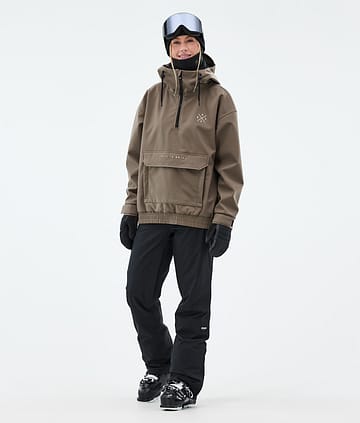 Cyclone W Ski Outfit Women Walnut/Black