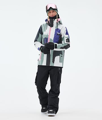 Adept W Snowboard Outfit Dames Careless/Black